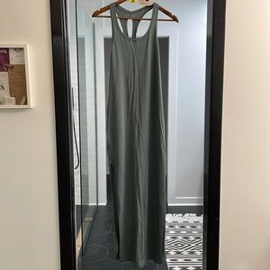 Lululemon maxi dress with double side slits